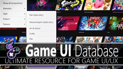Game UI Database .